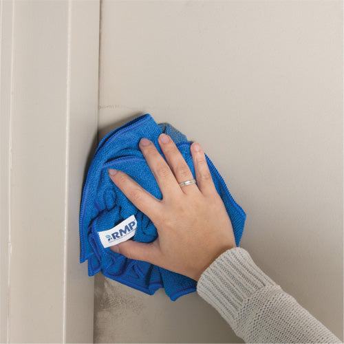 Dusting and Cleaning Cloth, Microfibre, Blue