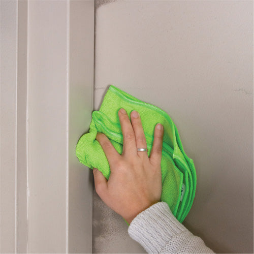 Dusting & Cleaning Cloth, Microfibre, Green