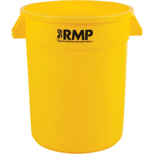Garbage Bin, Polyethylene, 20 US gal.