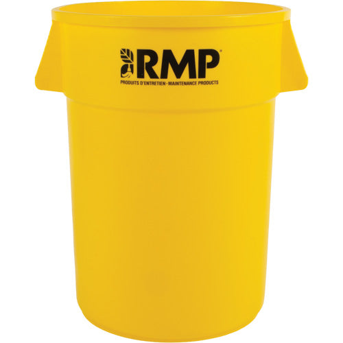 Garbage Bin, Polyethylene, 44 US gal.