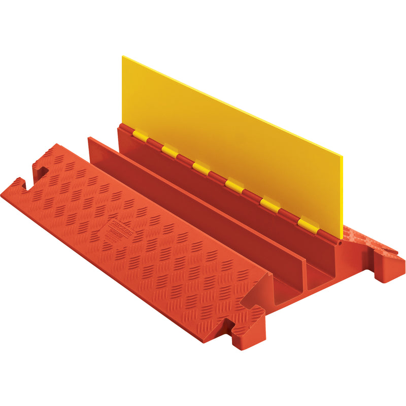 Protecteur de tuyau robuste Linebacker®, 2 canaux, 91,4 cm (L) x 56 cm (l) x 10,5 cm (H).