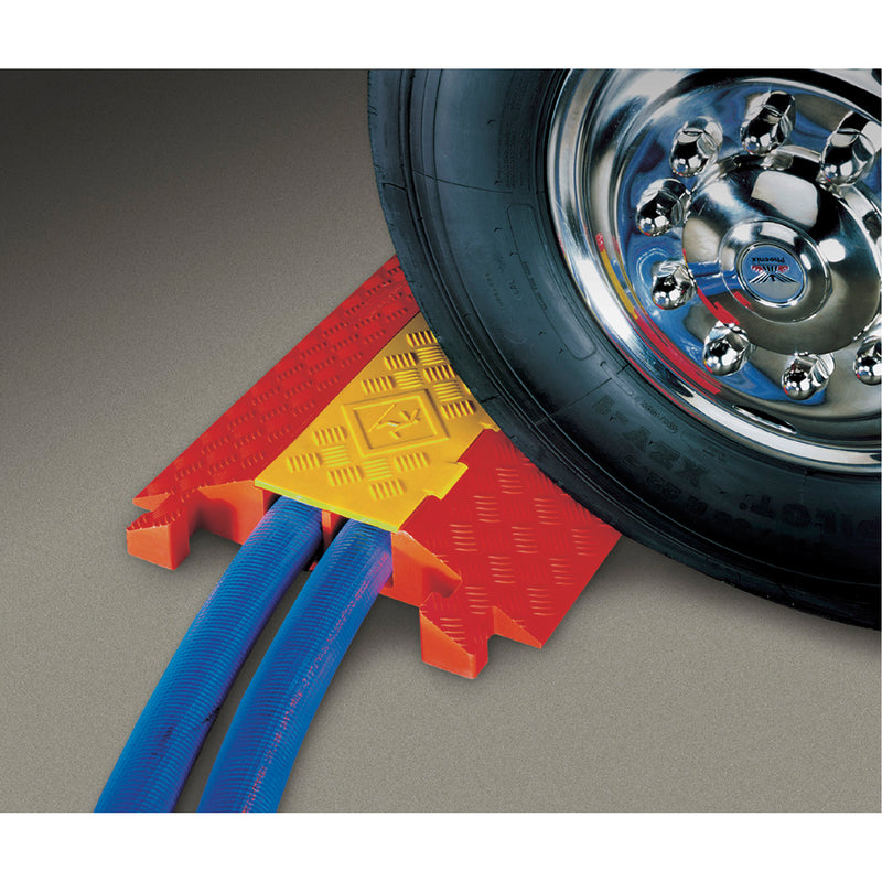 Protecteur de tuyau robuste Linebacker®, 2 canaux, 91,4 cm (L) x 56 cm (l) x 10,5 cm (H).