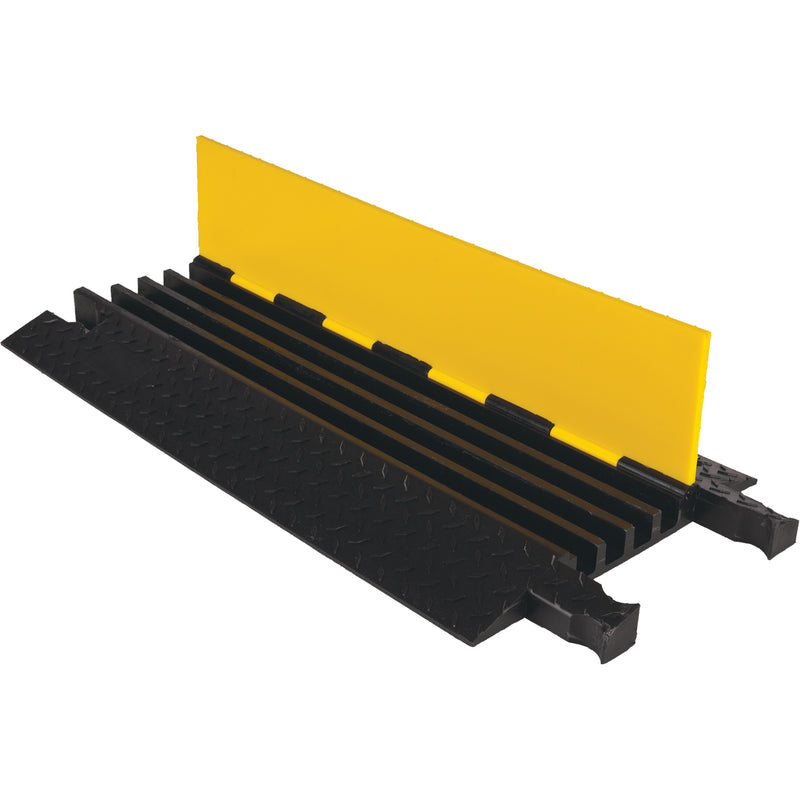Yellow Jacket® Heavy Duty Cable Protector, 4 Channels, 36" L x 17.5" W x 2" H
