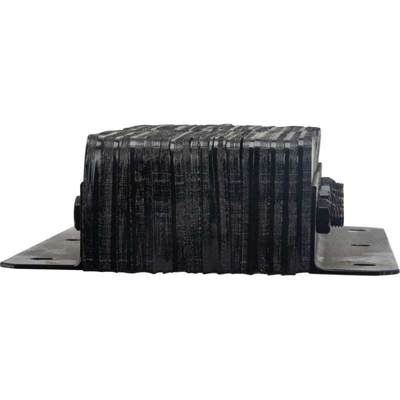 Laminated Dock Bumpers, Vertical, Rubber, 11" W x 4" D x 20" H