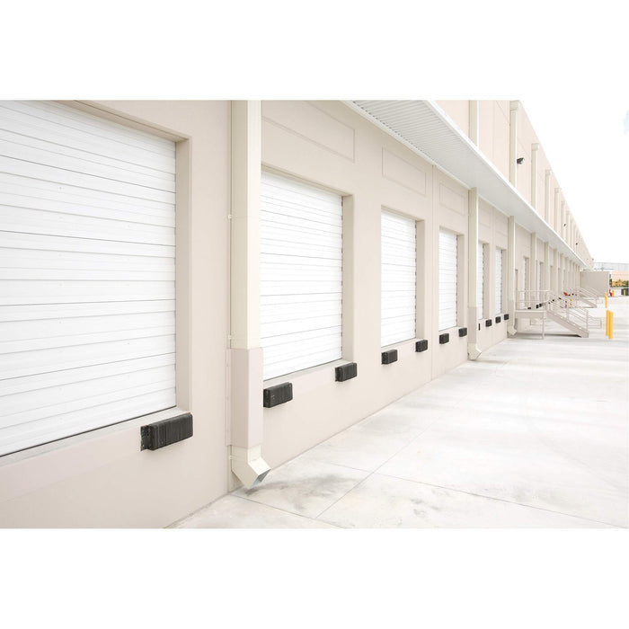 Laminated Dock Bumpers, Horizontal, Rubber, 36" W x 4" D x 12" H