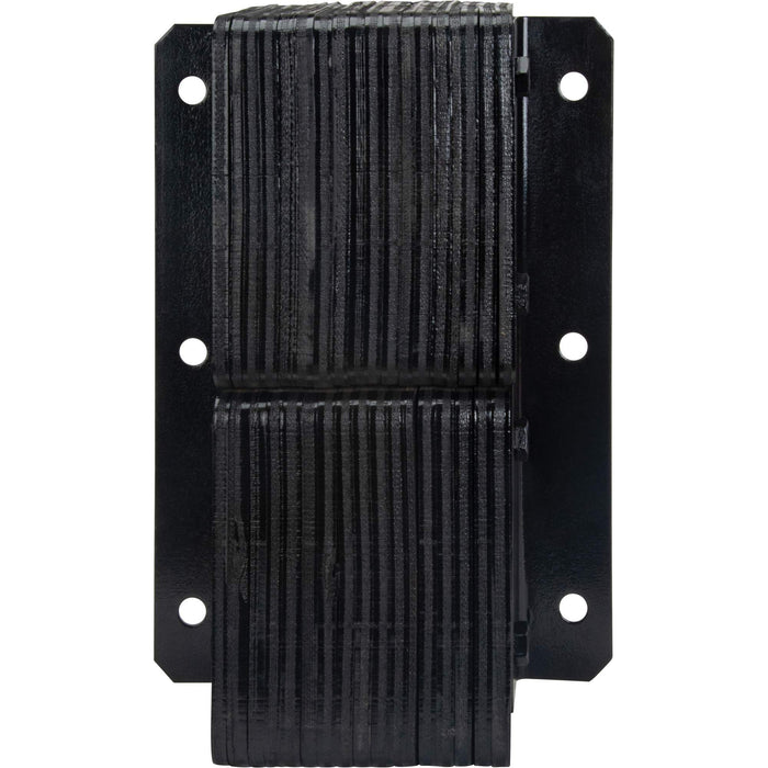 Laminated Dock Bumpers, Vertical, Rubber, 11" W x 6" D x 20" H