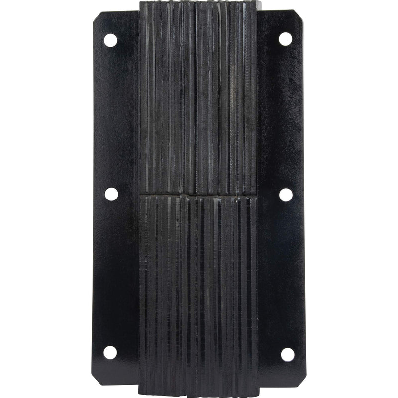 Butoirs de quai laminés, verticaux, en caoutchouc, 28 cm (l) x 10 cm (p) x 61 cm (h).