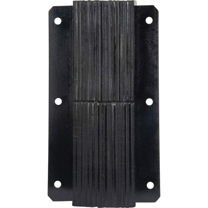 Laminated Dock Bumpers, Vertical, Rubber, 11" W x 4" D x 24" H