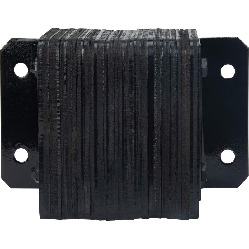 Butoirs de quai laminés, horizontaux, en caoutchouc, 30,5 cm (l) x 10,2 cm (p) x 25,4 cm (h)