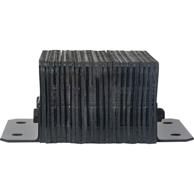 Butoirs de quai laminés, horizontaux, en caoutchouc, 30,5 cm (l) x 15,2 cm (p) x 25,4 cm (h)