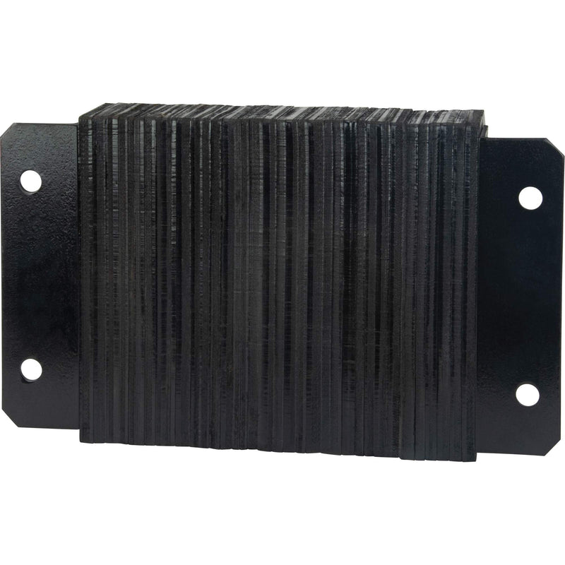 Butoirs de quai laminés, horizontaux, en caoutchouc, 45,7 cm (l) x 10,2 cm (p) x 30,5 cm (h)
