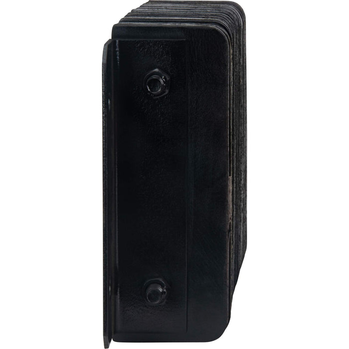 Laminated Dock Bumpers, Horizontal, Rubber, 18" W x 4" D x 12" H