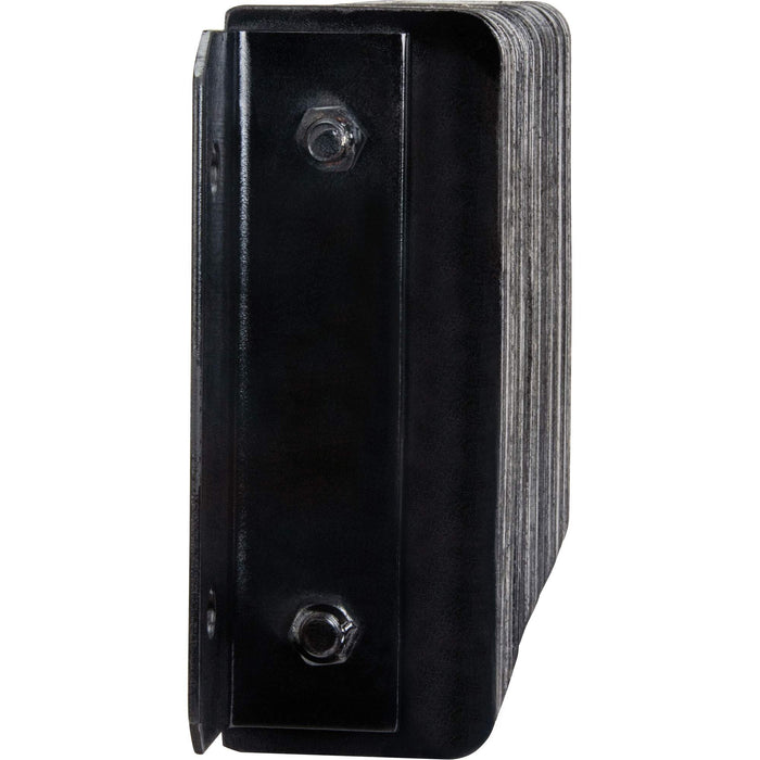 Laminated Dock Bumpers, Horizontal, Rubber, 24" W x 4" D x 12" H