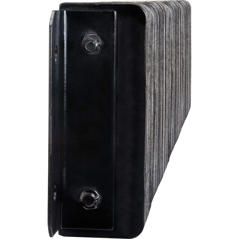 Laminated Dock Bumpers, Horizontal, Rubber, 36" W x 4" D x 12" H
