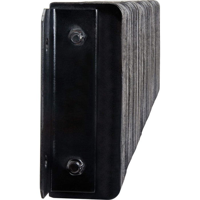 Laminated Dock Bumpers, Horizontal, Rubber, 36" W x 4" D x 12" H