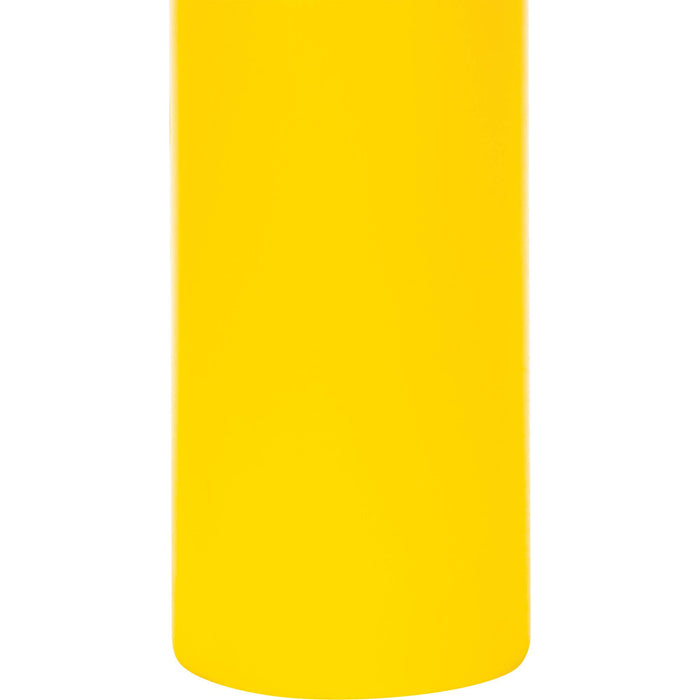Polyethylene Bollard Cover, 4-1/2" Dia. x 64" L, Red/Yellow