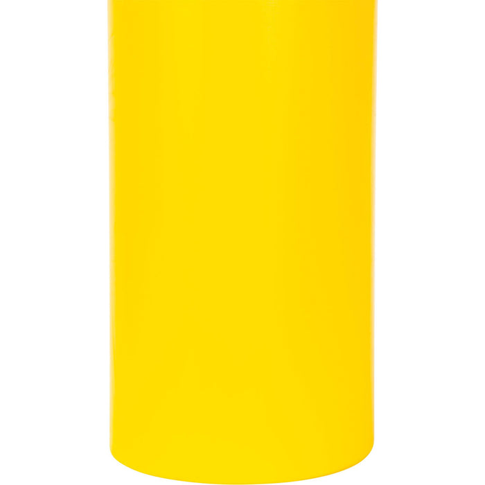 Polyethylene Bollard Cover, 6-5/8" Dia. x 52" L, Red/Yellow