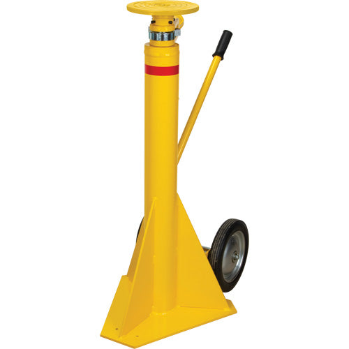 100,000 lbs. Static Capacity Ratchet Trailer Jack, 20 tons Lift Capacity