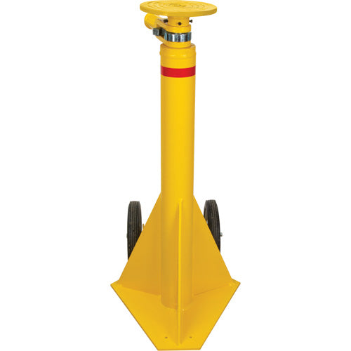 100,000 lbs. Static Capacity Ratchet Trailer Jack, 20 tons Lift Capacity