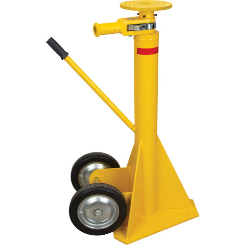 100,000 lbs. Static Capacity Ratchet Trailer Jack, 20 tons Lift Capacity