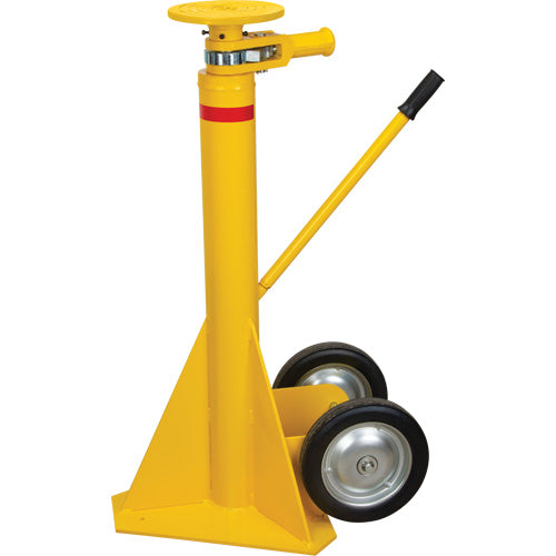 100,000 lbs. Static Capacity Ratchet Trailer Jack, 20 tons Lift Capacity