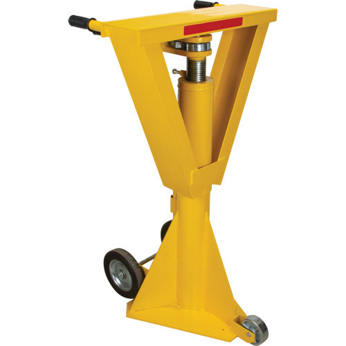 100,000 lbs. Static Capacity Ratchet Beam Trailer Jack, 20 tons Lift Capacity