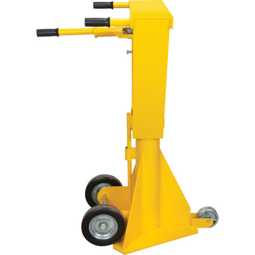 100,000 lbs. Static Capacity Ratchet Beam Trailer Jack, 20 tons Lift Capacity