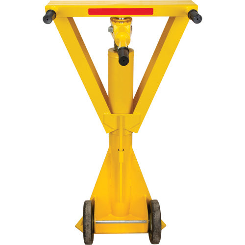 100,000 lbs. Static Capacity Ratchet Beam Trailer Jack, 20 tons Lift Capacity
