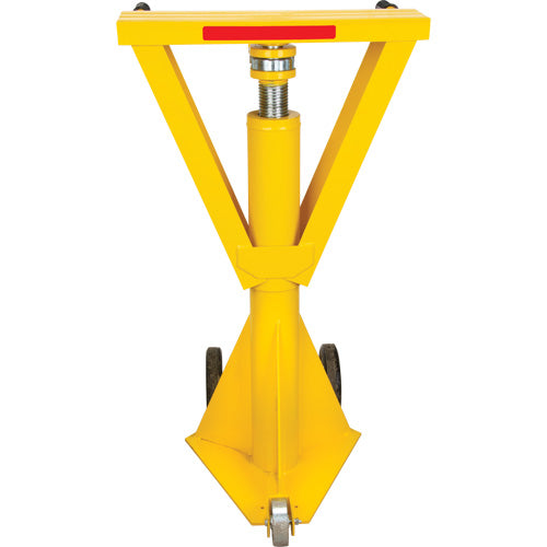 100,000 lbs. Static Capacity Ratchet Beam Trailer Jack, 20 tons Lift Capacity