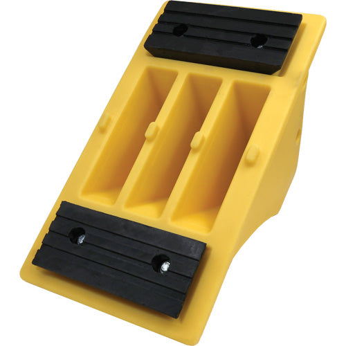75 Ton Large Equipment Wheel Chock with Grip Pads