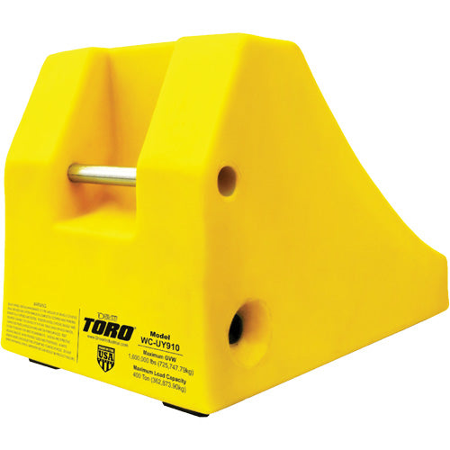 400 Ton Large Equipment Wheel Chock with Handle & Hole