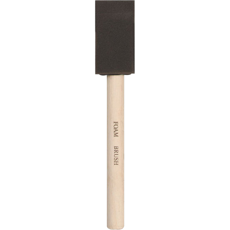 Foam Paint Brush, 1" Width
