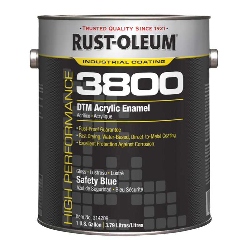 3800 High-Performance DTM Acrylic Enamel, Gallon, Blue