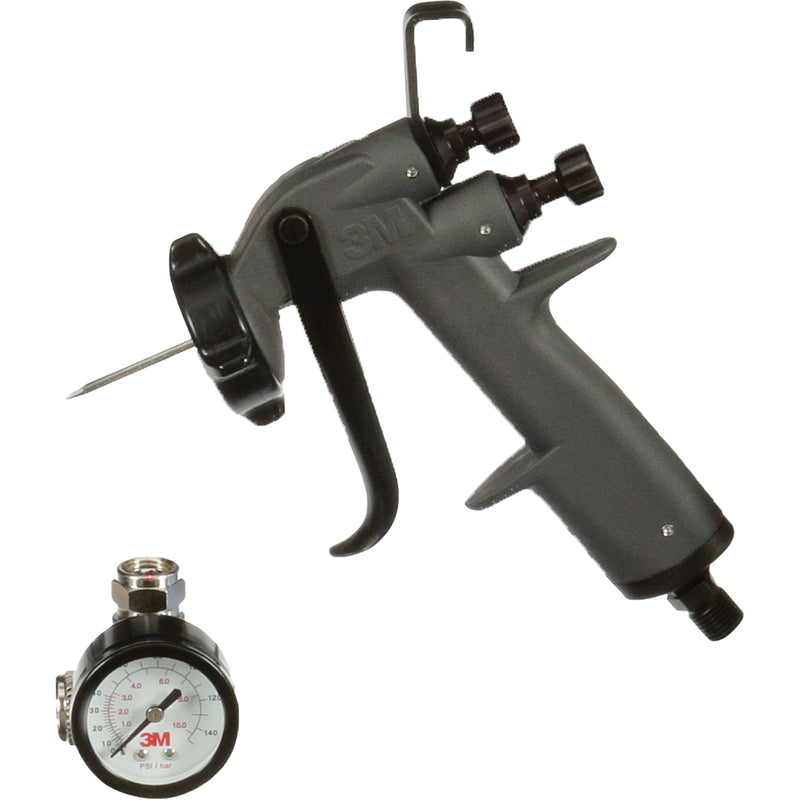 Performance Industrial Spray Gun, 1/4" NPT Air Inlet, 13 CFM, Tankless Capacity, 145 PSI