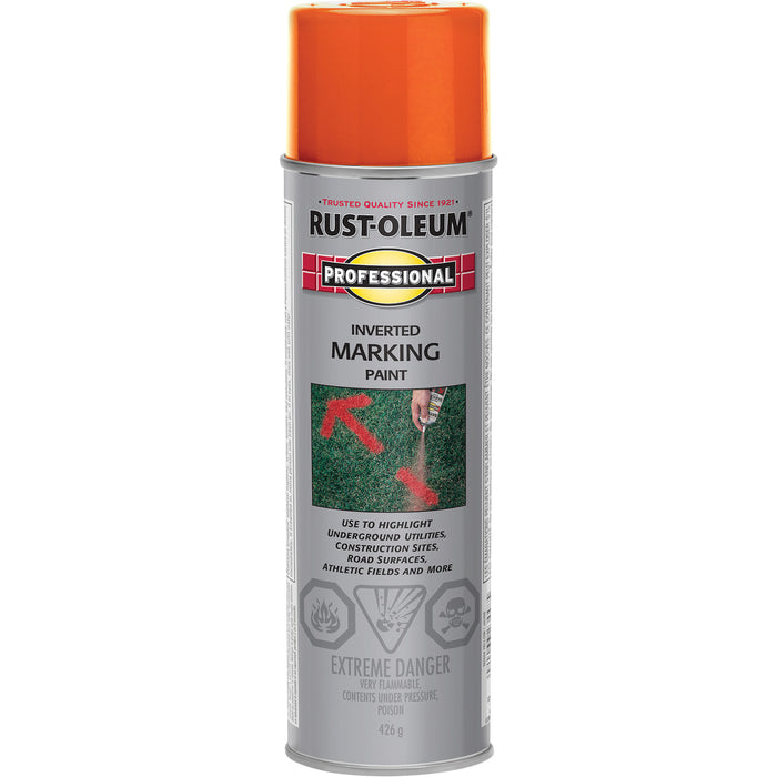 Inverted Marking Paint Spray, Aerosol Can