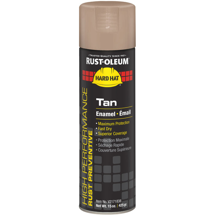 V2100 System Enamel Spray Paint, Tan, Gloss, 15 oz., Aerosol Can