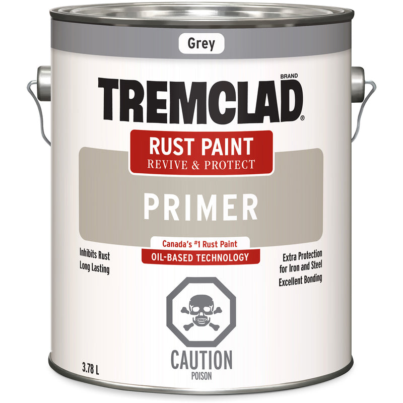 Apprêt antirouille Tremclad®, gris, très mat, 3,78 L, gallon