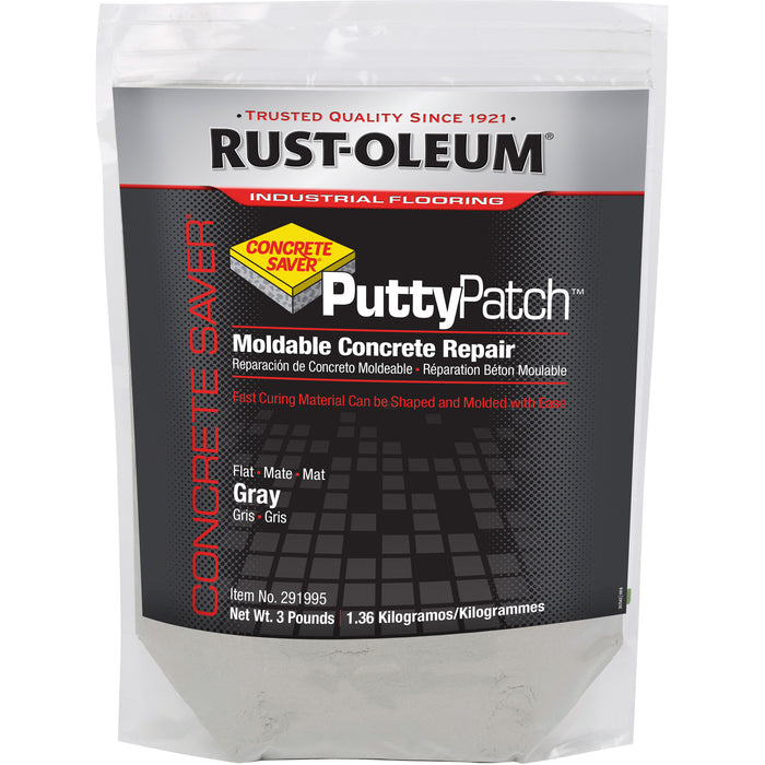 Concrete Saver Putty Patch™ Patching Material, Bag, Grey