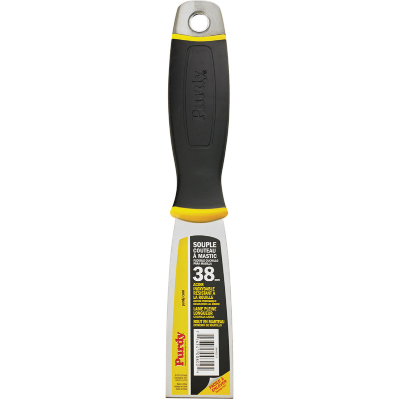 Premium Putty Knife, 1-1/2", Stainless Steel Blade