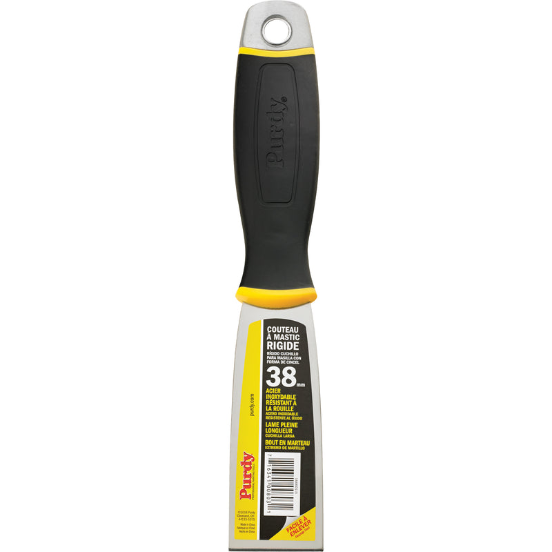 Premium Putty Knife, 1-1/2", Stainless Steel Blade