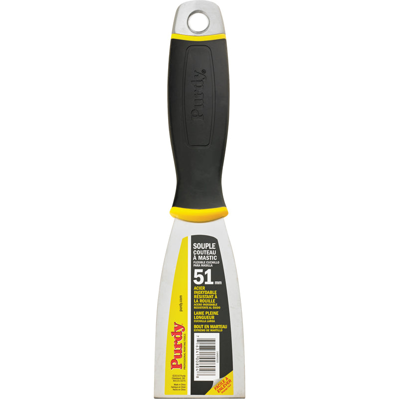 Premium Putty Knife, 2", Stainless Steel Blade