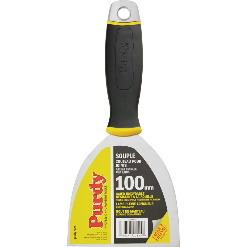 Premium Joint Knife, Stainless Steel Blade, 4" Wide, Plastic Handle