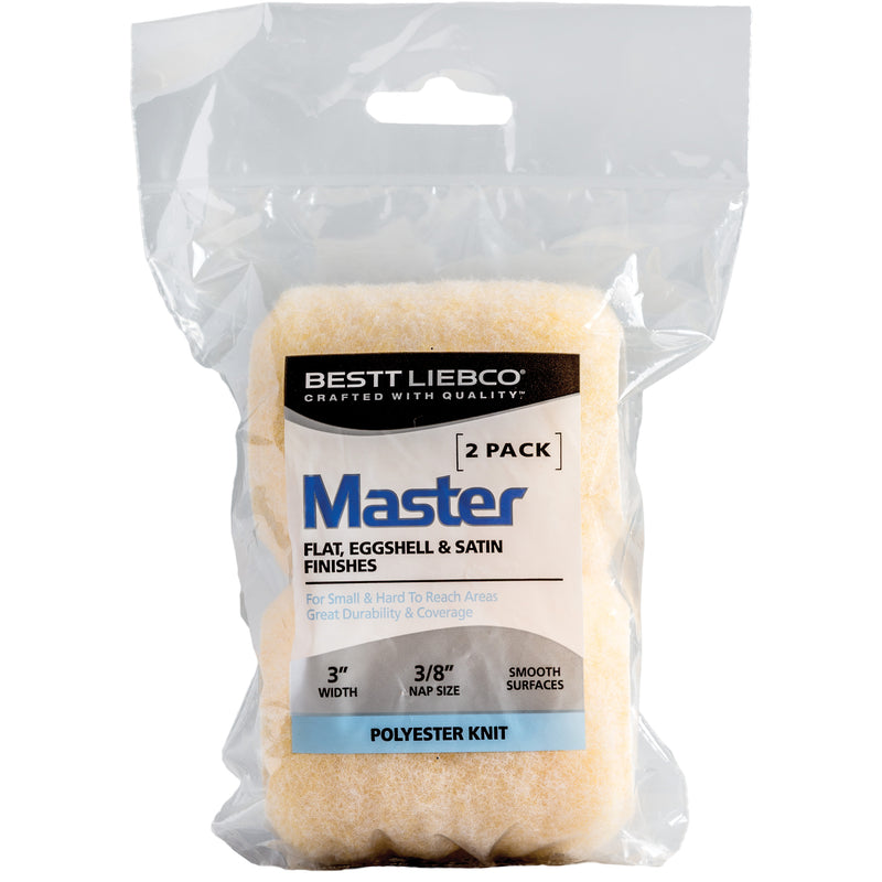 Rouleaux à peinture Master Trim &amp; Traffic, poils de 10 mm (3/8 po), longueur 75 mm (3 po)