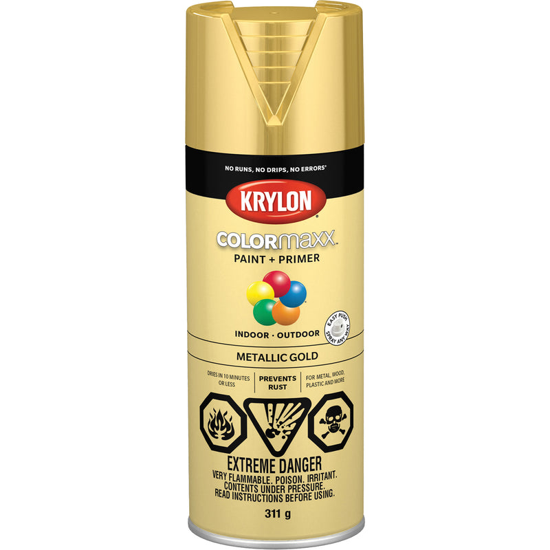 Peinture et apprêt COLORmaxx™, or métallisé, métallisé, aérosol de 340 g