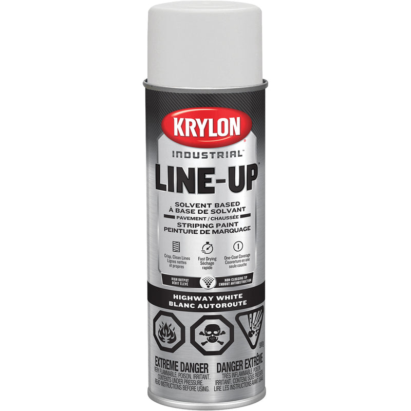 Peinture en aérosol pour marquage industriel, blanche, 510 ml, aérosol