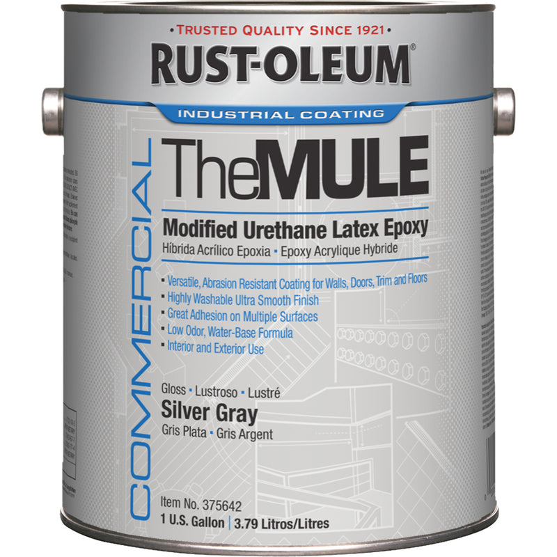 Modified Urethane Latex Epoxy, Silver Grey, Gallon