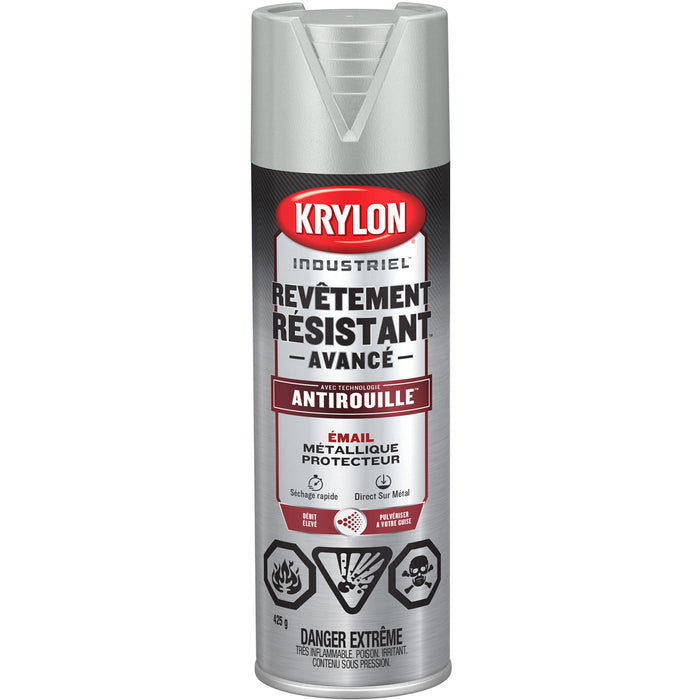 Tough Coat® Advanced Paint with Rust Barrier™ Technology, Aluminum, Metallic, 425 g, Aerosol Can