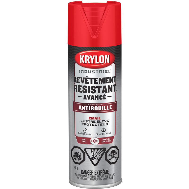 Tough Coat® Advanced Paint with Rust Barrier™ Technology, Bright Red, High-Gloss, 425 g, Aerosol Can