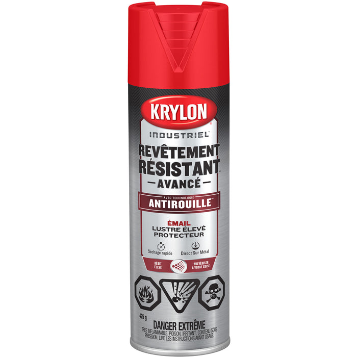 Tough Coat® Advanced Paint with Rust Barrier™ Technology, Bright Red, High-Gloss, 425 g, Aerosol Can