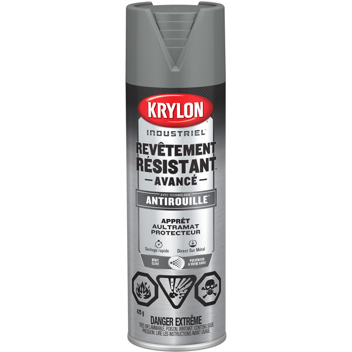 Tough Coat® Advanced Primer with Rust Barrier™ Technology, Grey Primer, Ultra-Flat, 425 g, Aerosol Can